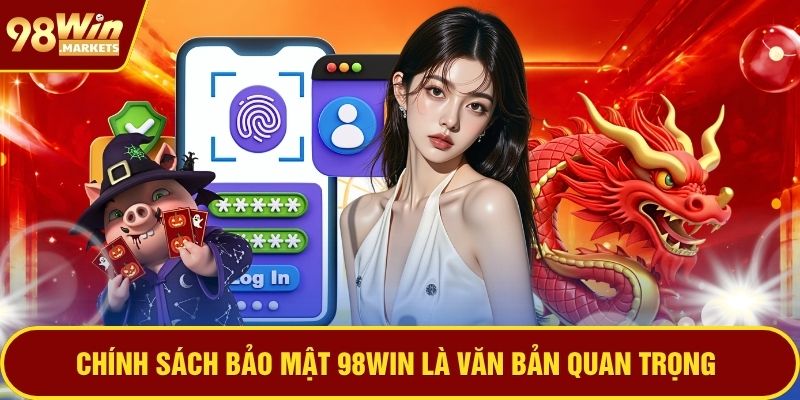 Chính sách bảo mật 98WIN là văn bản quan trọng